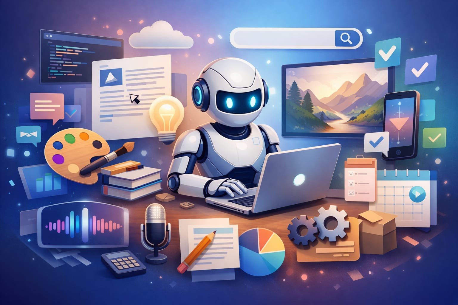 10 Best Free AI Tools in 2026 for Writing,Design and Daily Life